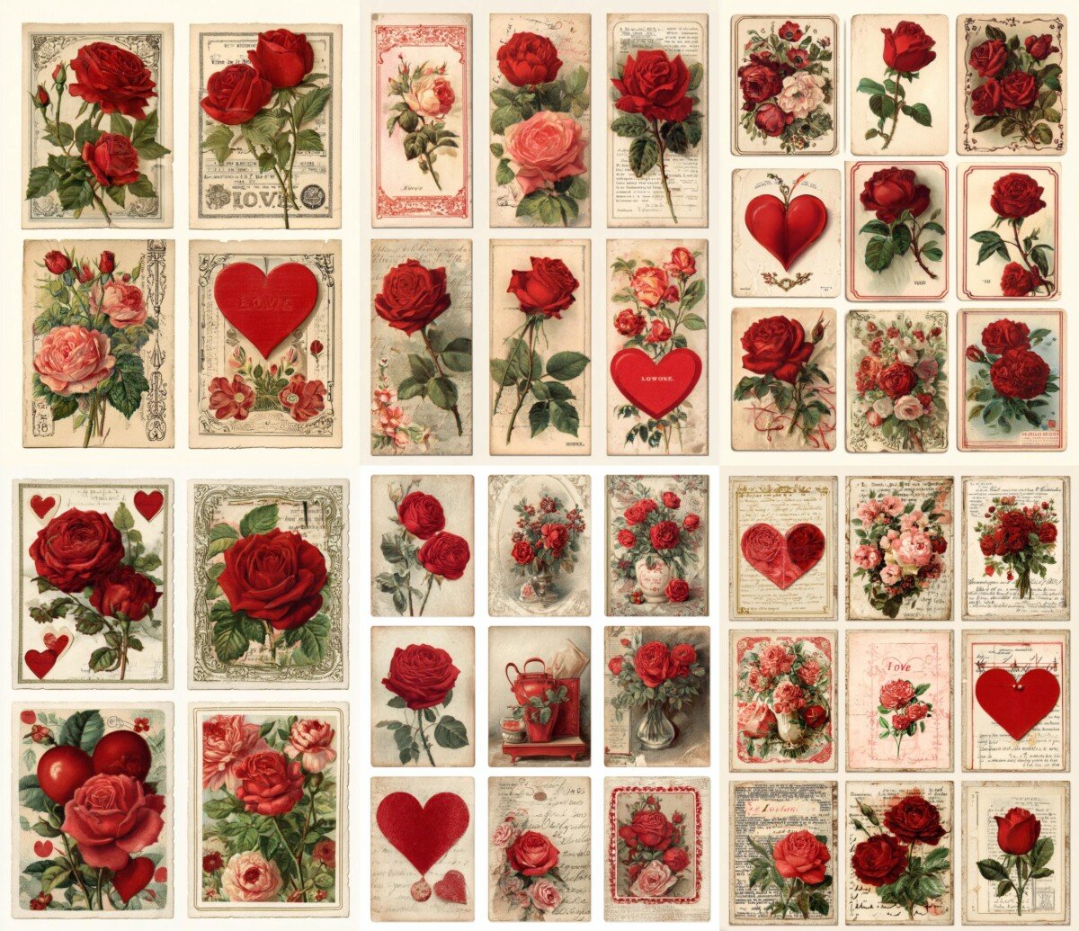 vintage preview 5 – Journal Pages