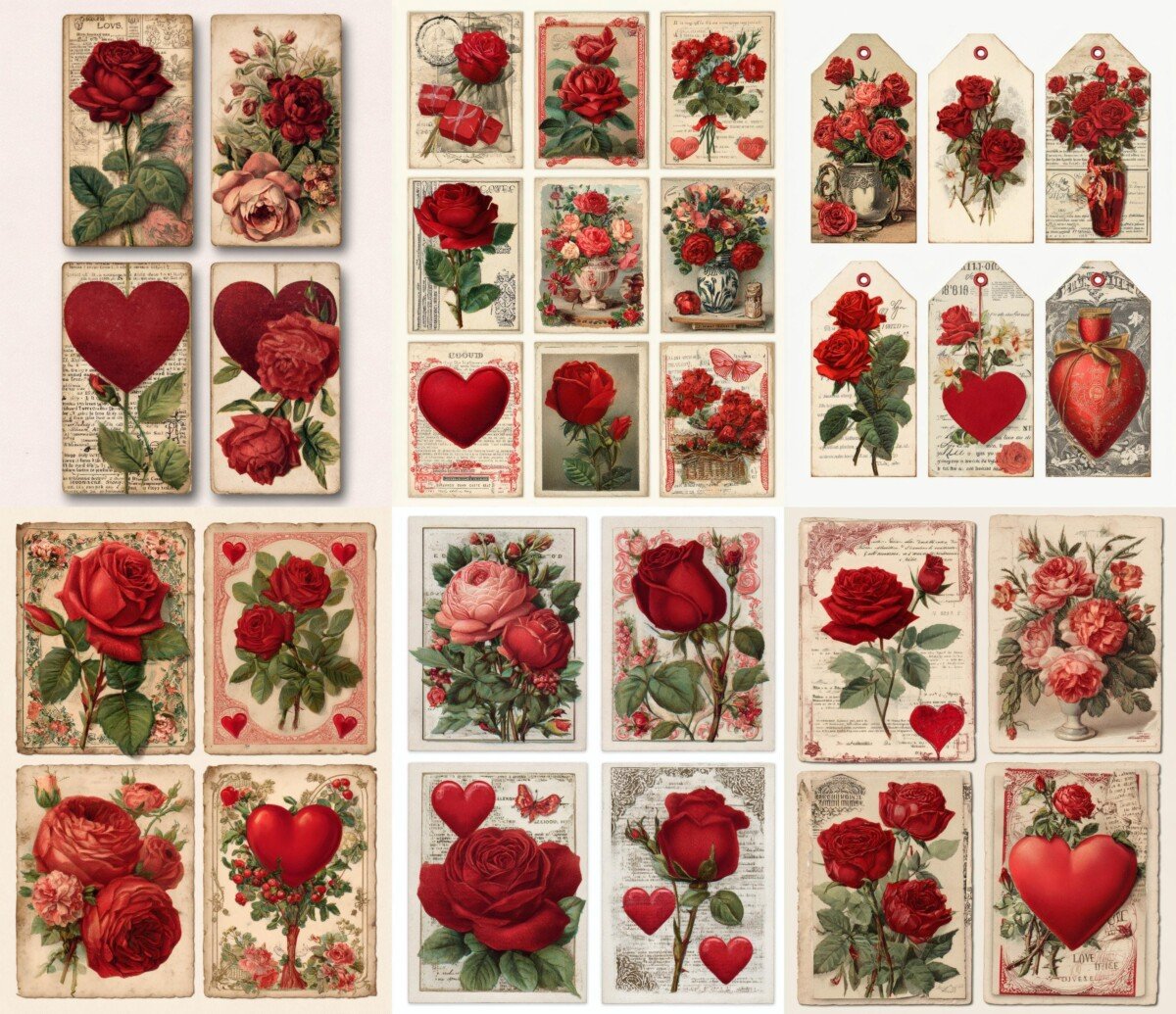 vintage preview 6 – Journal Pages