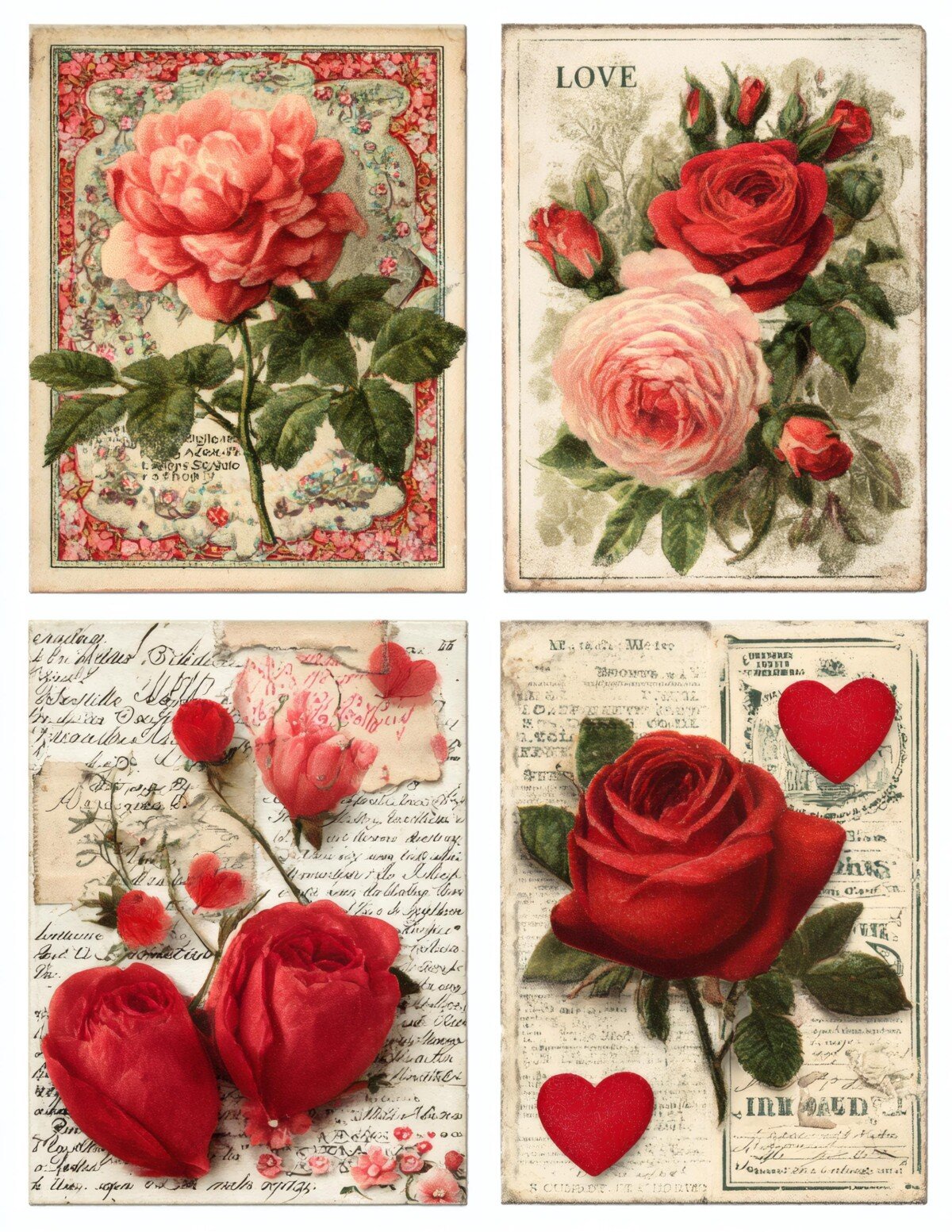 vintage preview 7 – Journal Pages