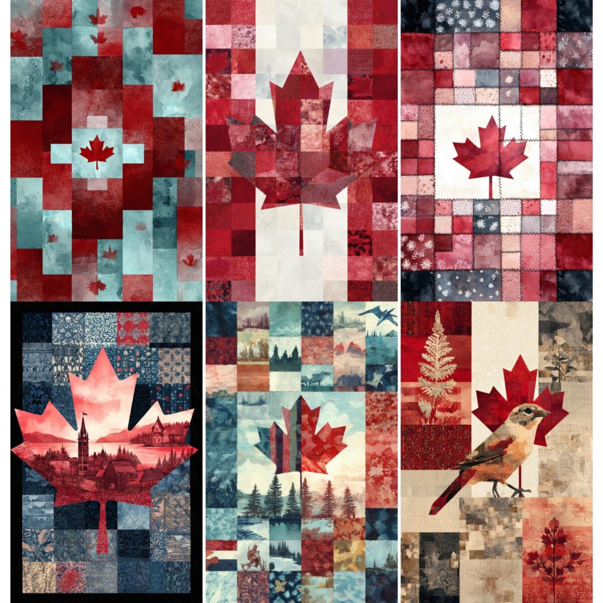 canadian – 52 Canadian Junk Journal Pages