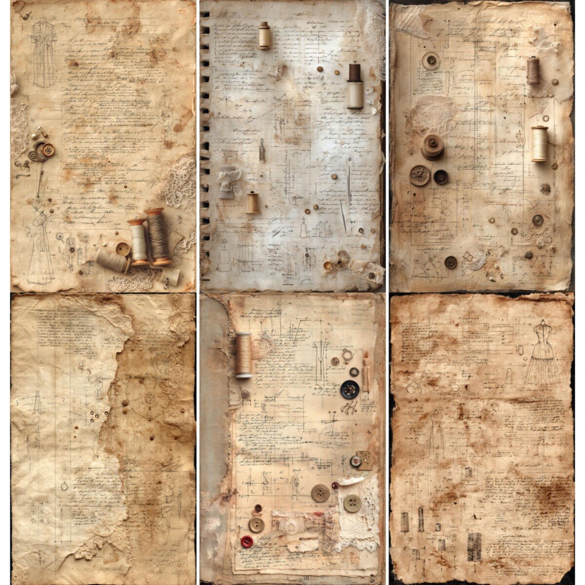 sewing preview 7 – Journal Pages