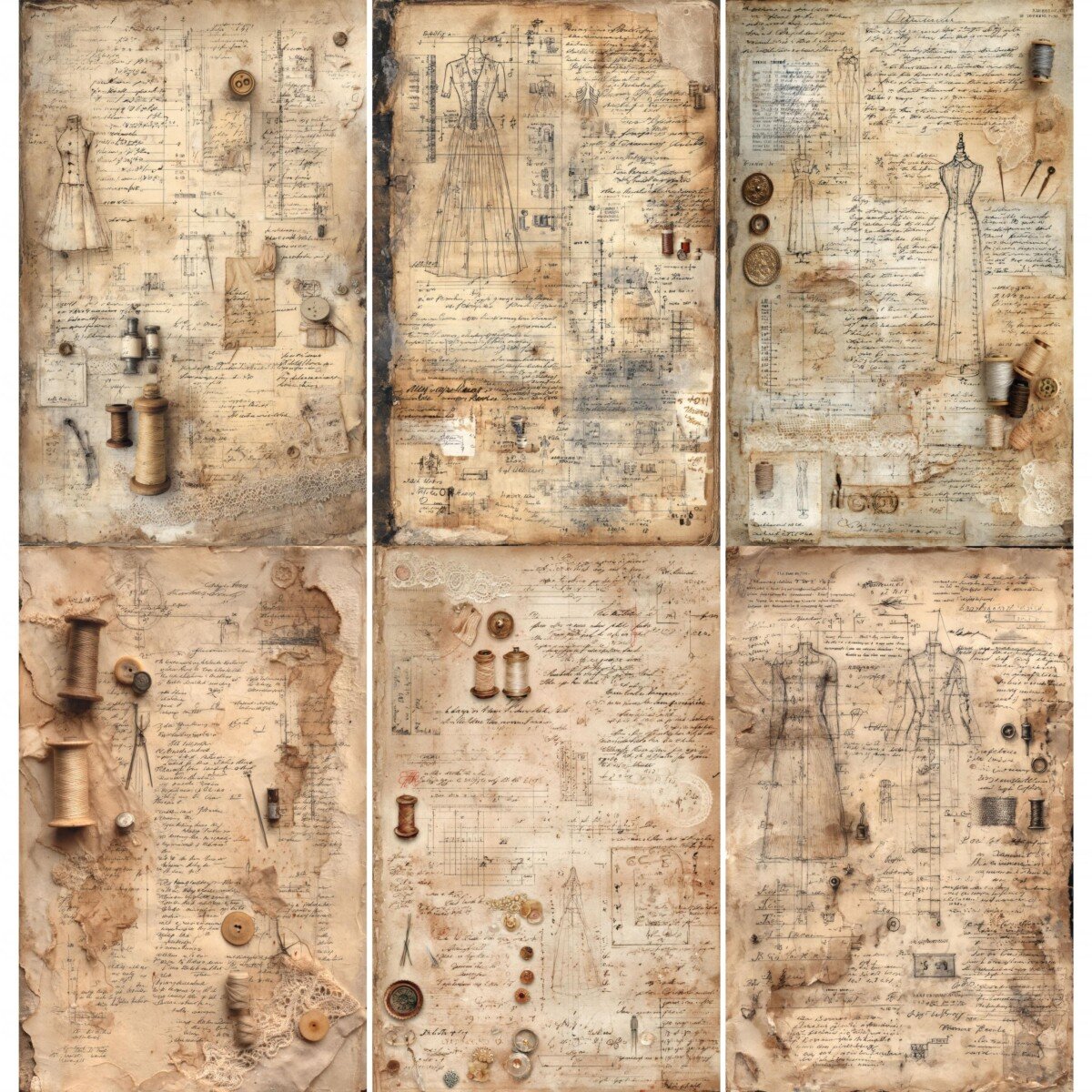 sewing preview 6 – Journal Pages