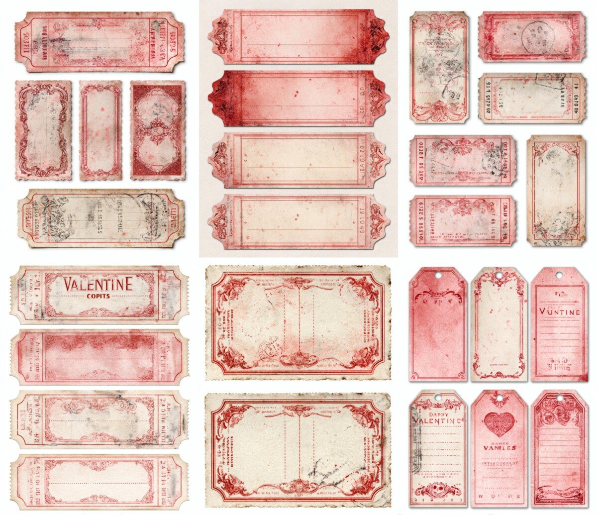 valentine – Valentine Coupon and Labels & Tags