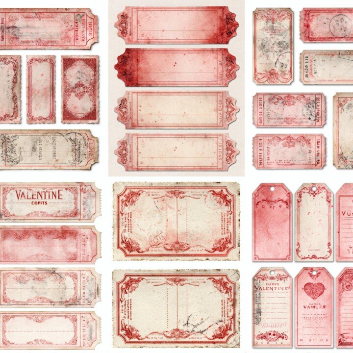 valentine – Valentine Coupon and Labels & Tags