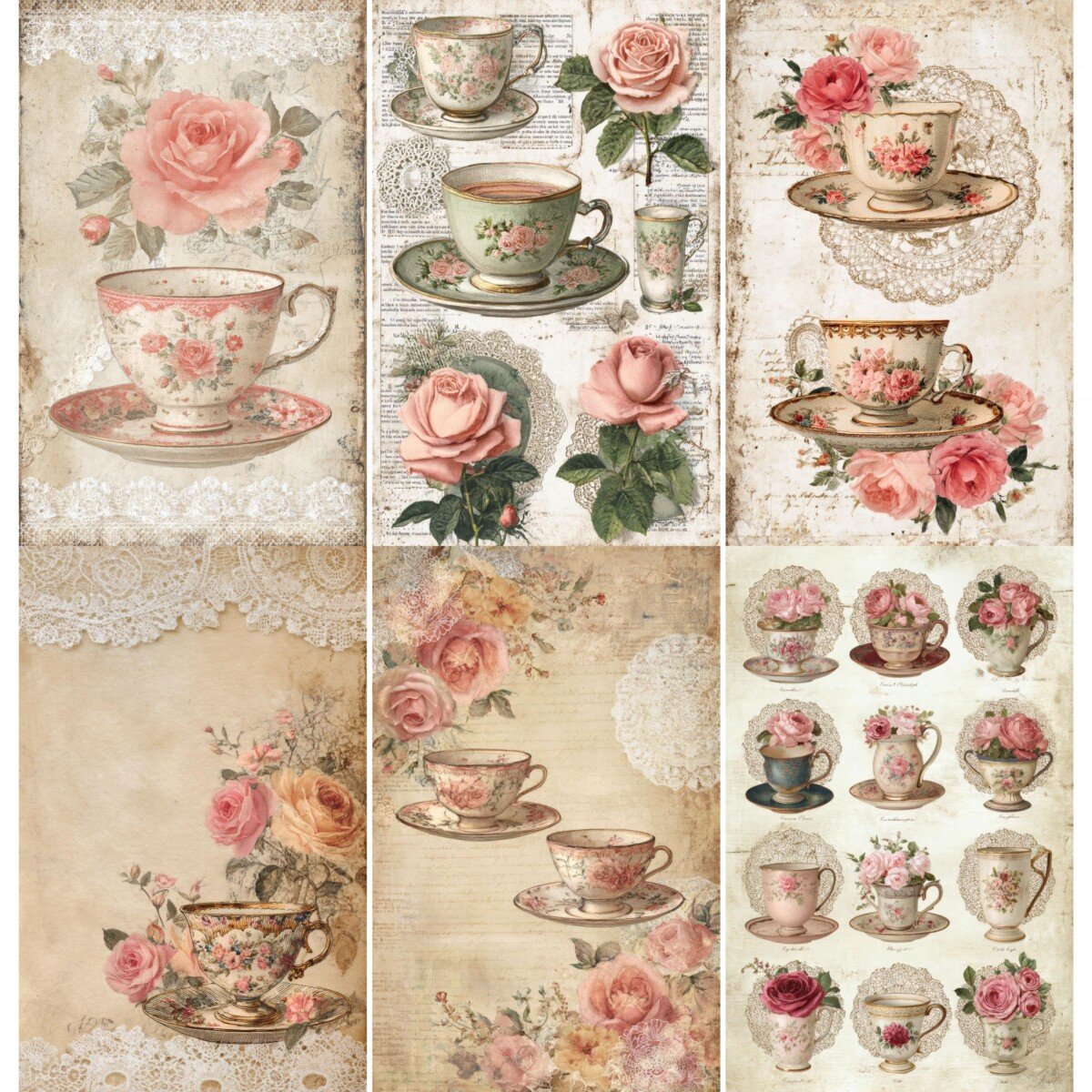 vintage preview 6 – Journal Pages