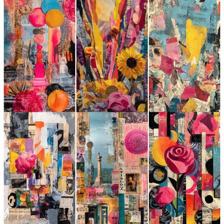girly – 52 Girly Junk Journal Pages