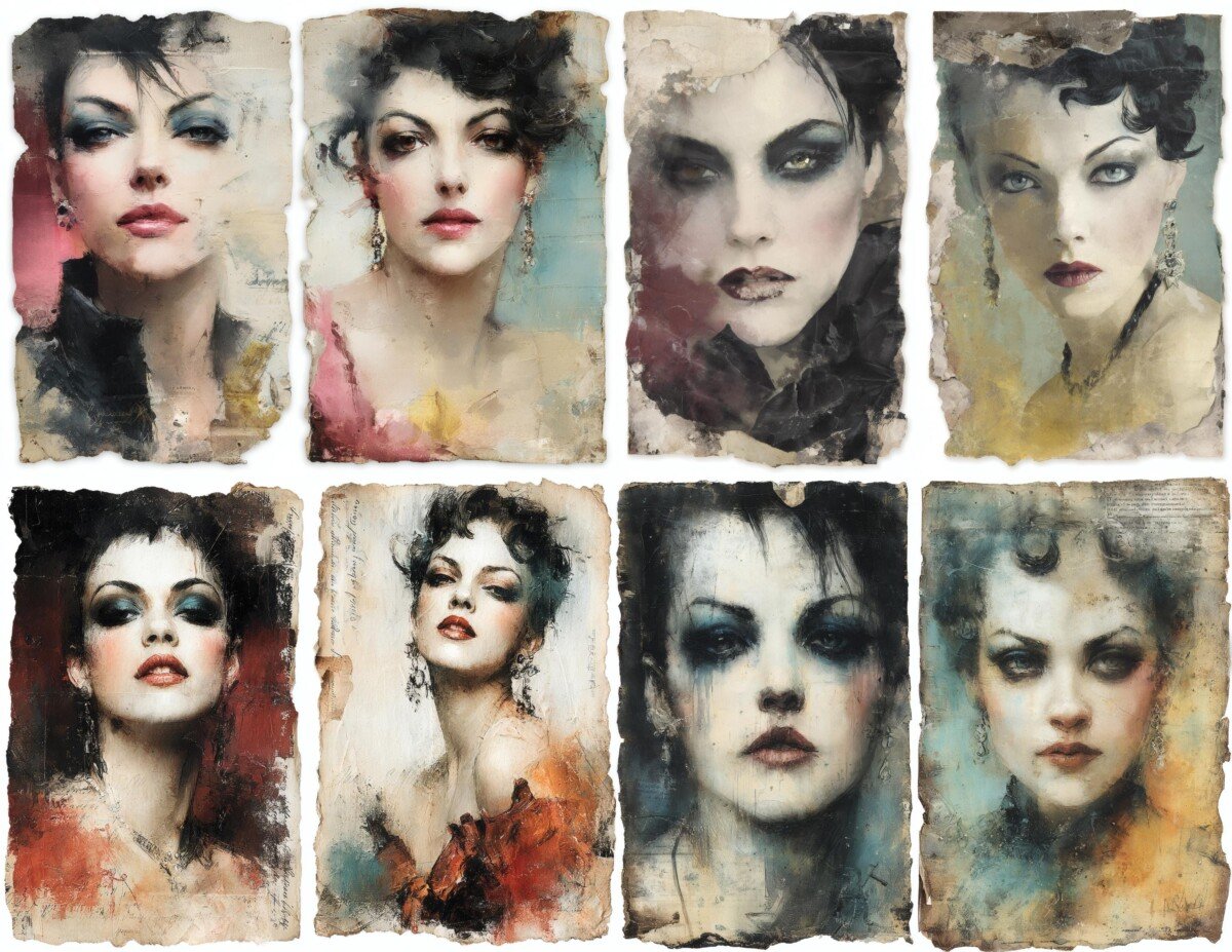vintage preview 5 – Journal Pages