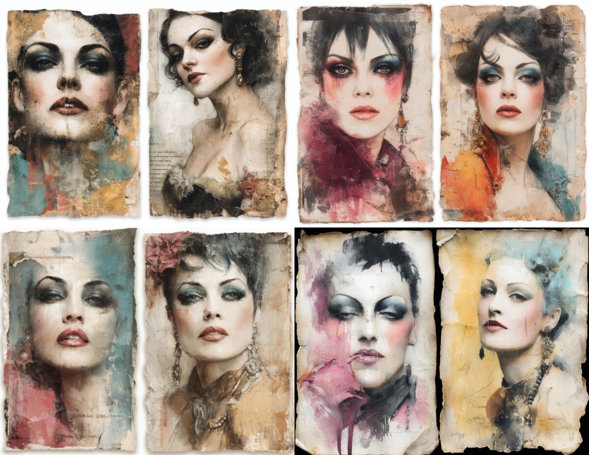 vintage preview 4 – Journal Pages