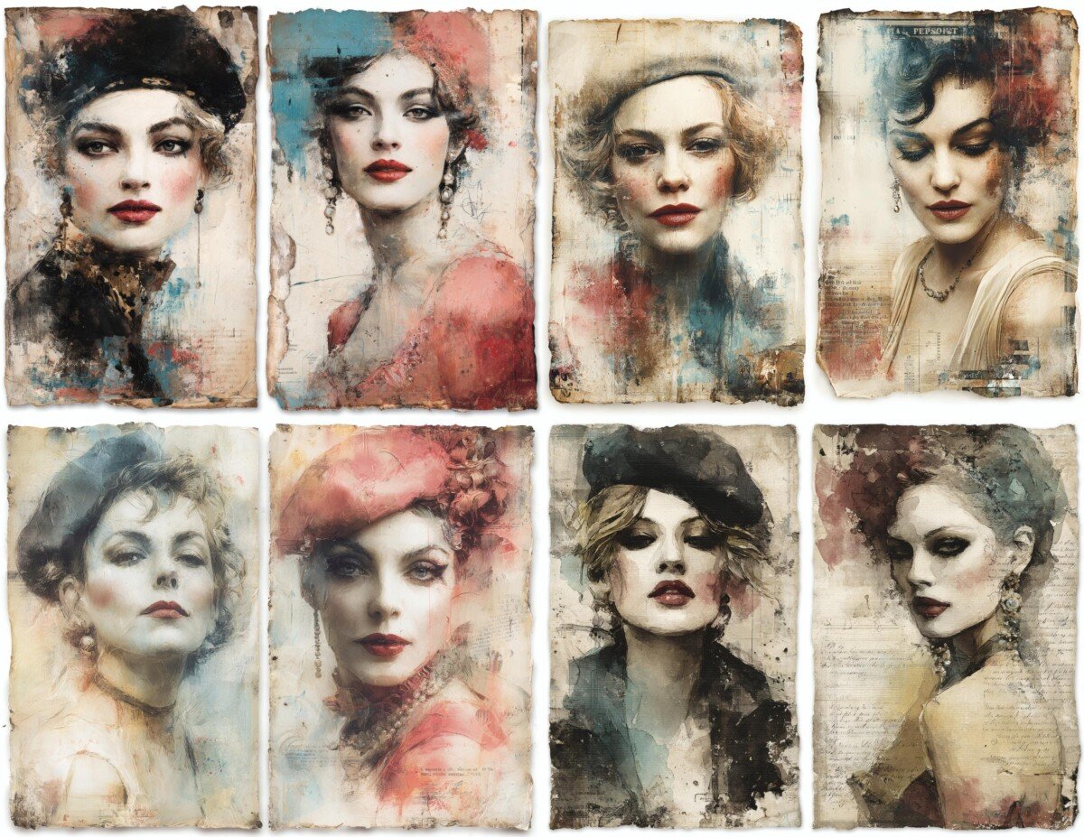 vintage preview 6 – Journal Pages
