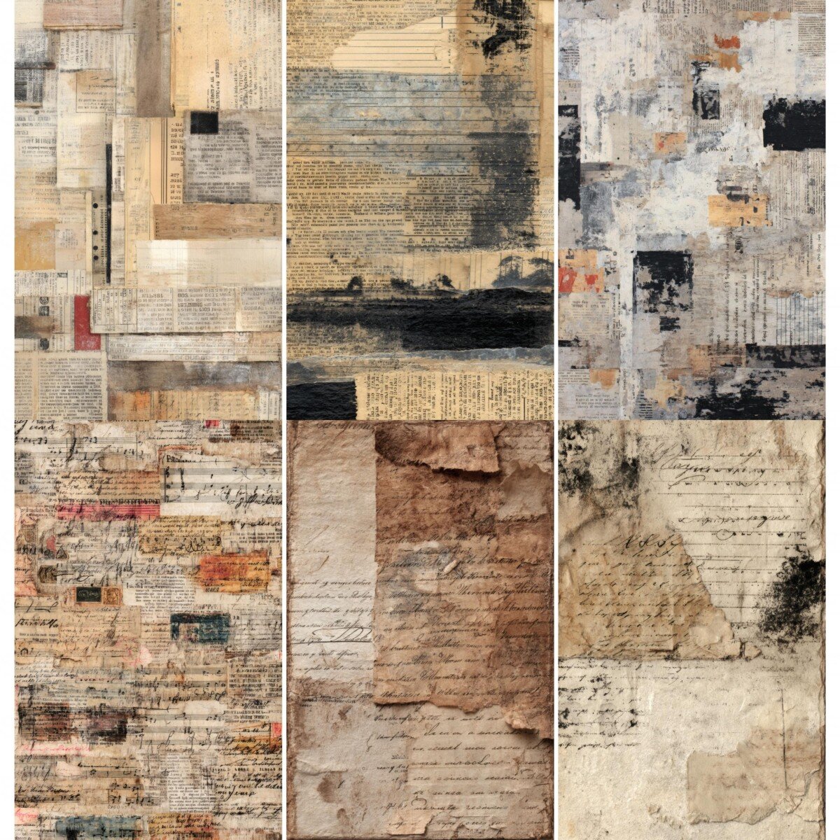 vintage preview 5 – Journal Pages