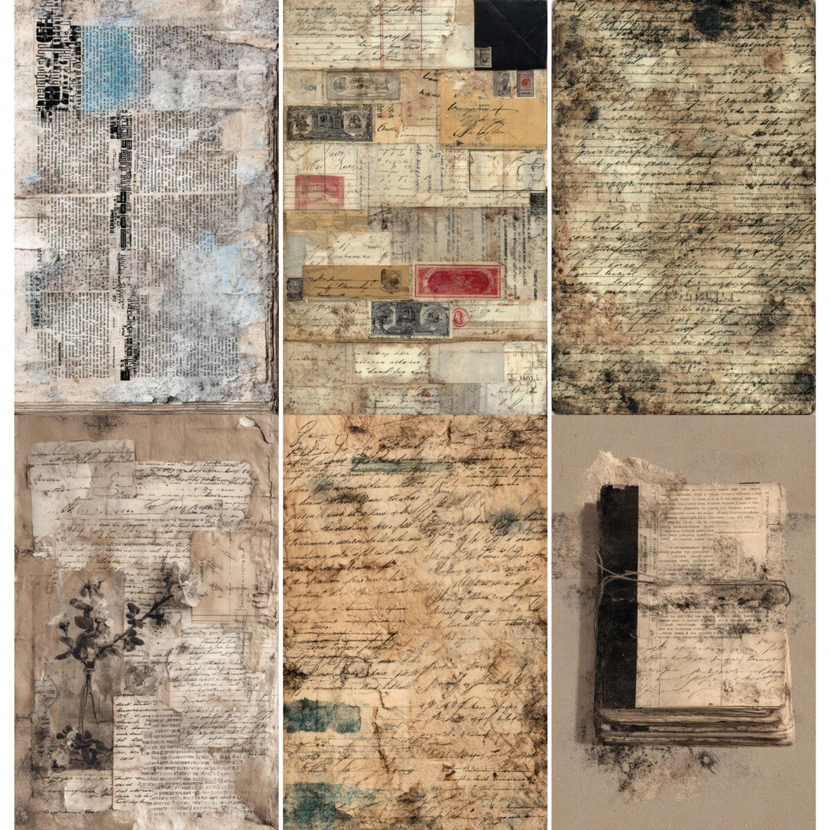 vintage preview 7 – Journal Pages