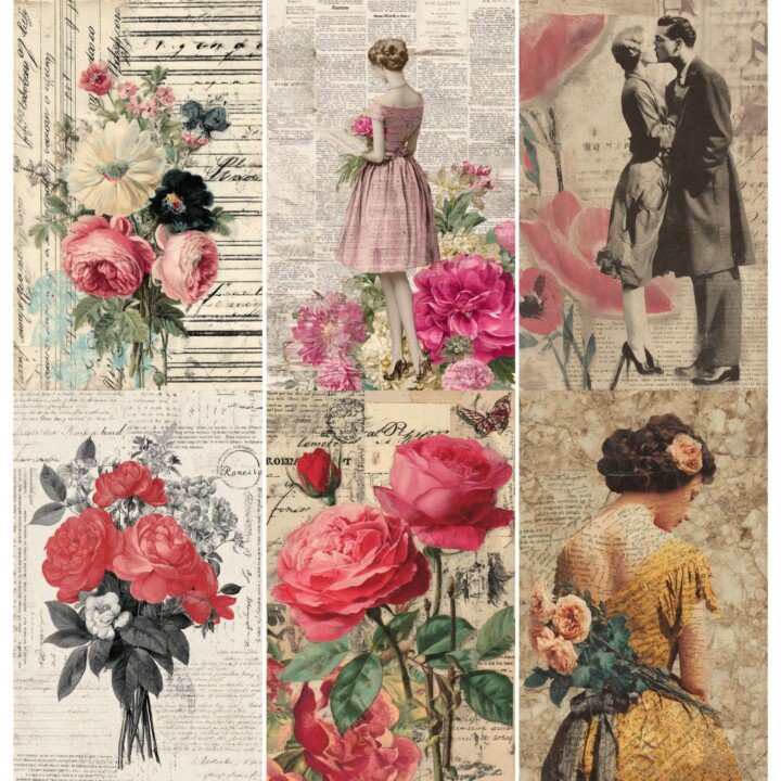 romantic preview 2 – Journal Pages