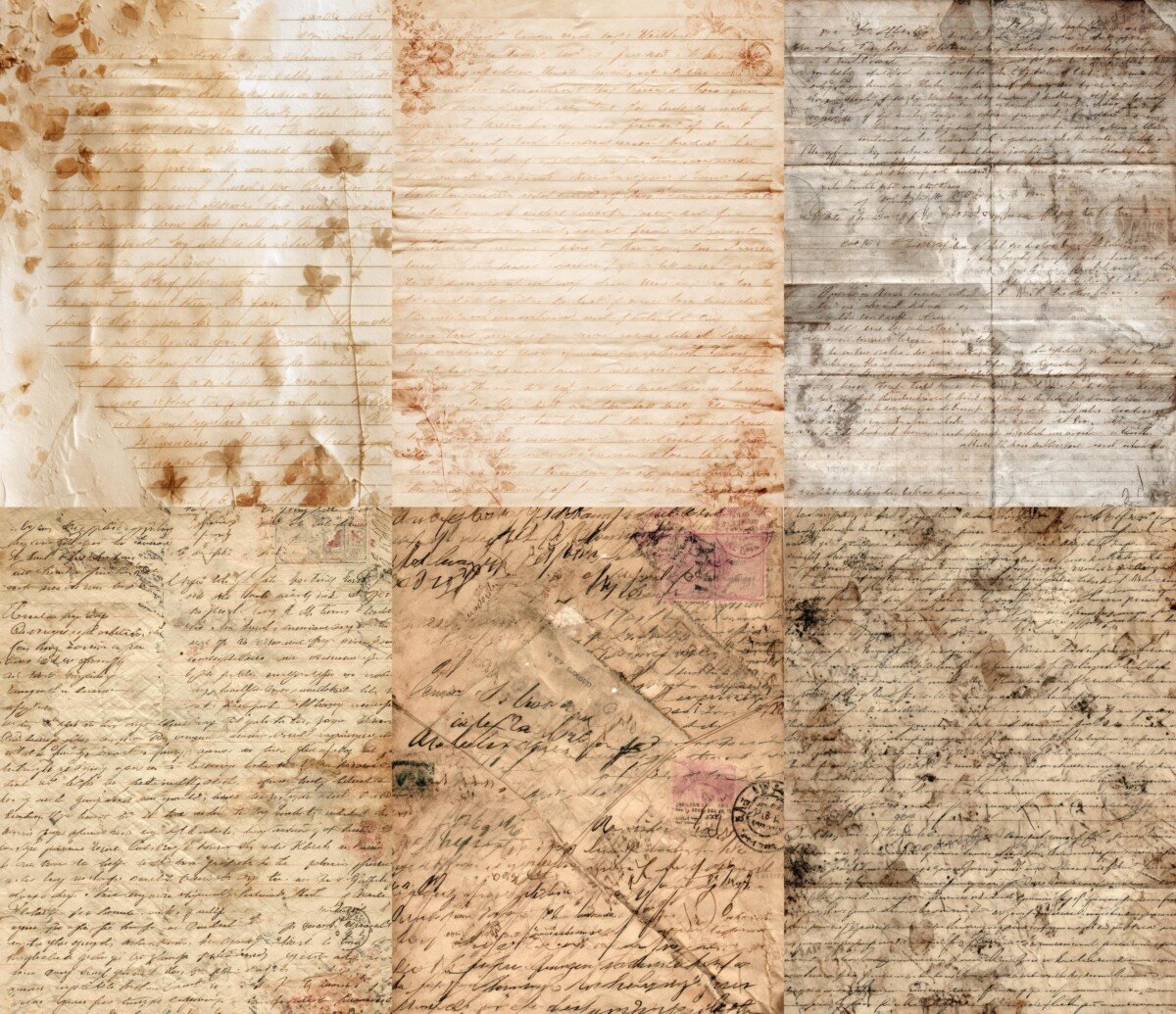 vintage preview 6 – Journal Pages