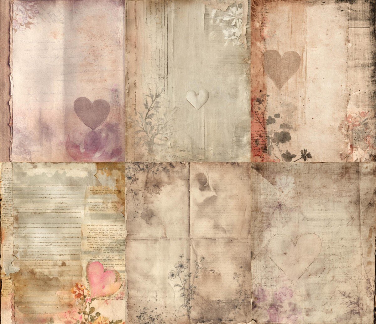 vintage preview 6 – Journal Pages