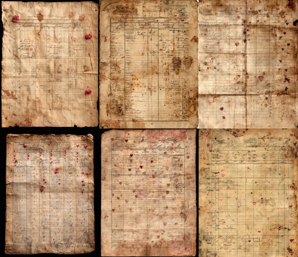 antique preview 5 – Journal Pages