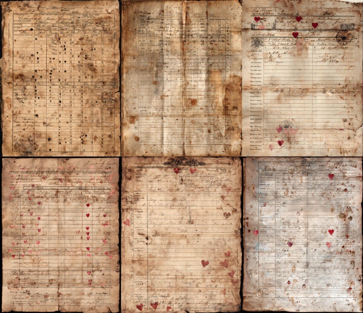 antique preview 3 – Journal Pages