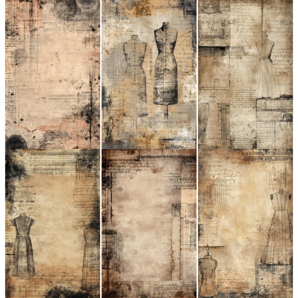 vintage preview 6 – Journal Pages