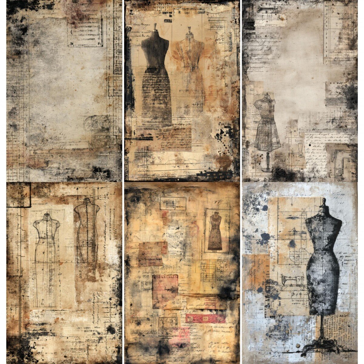 vintage preview 7 – Journal Pages