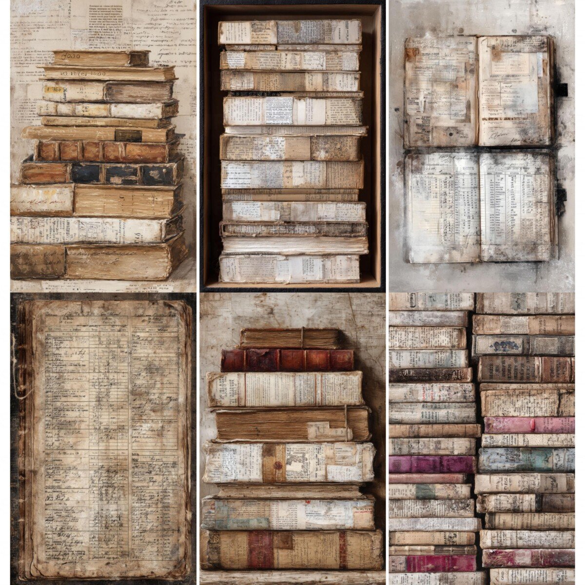 vintage preview 4 – Journal Pages