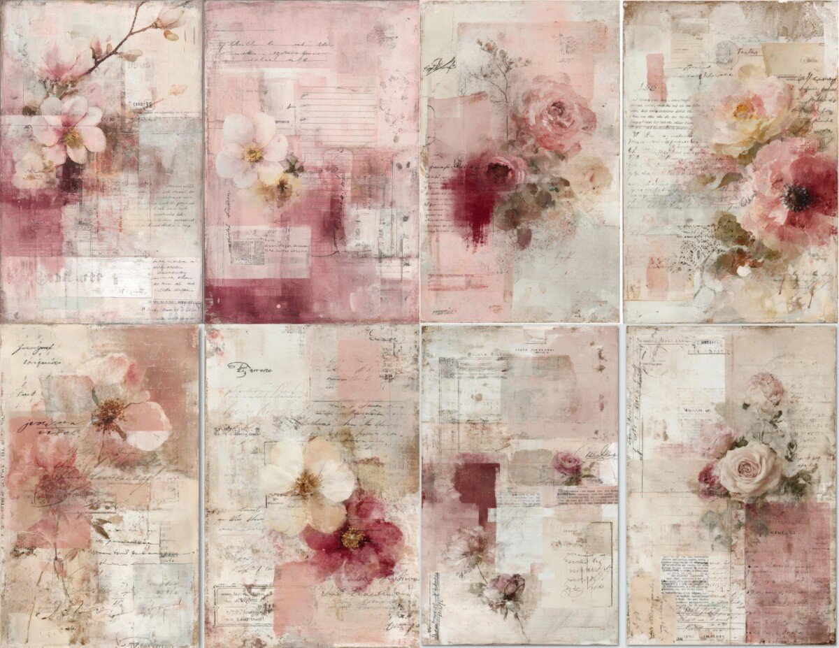 vintage preview 5 – Journal Pages