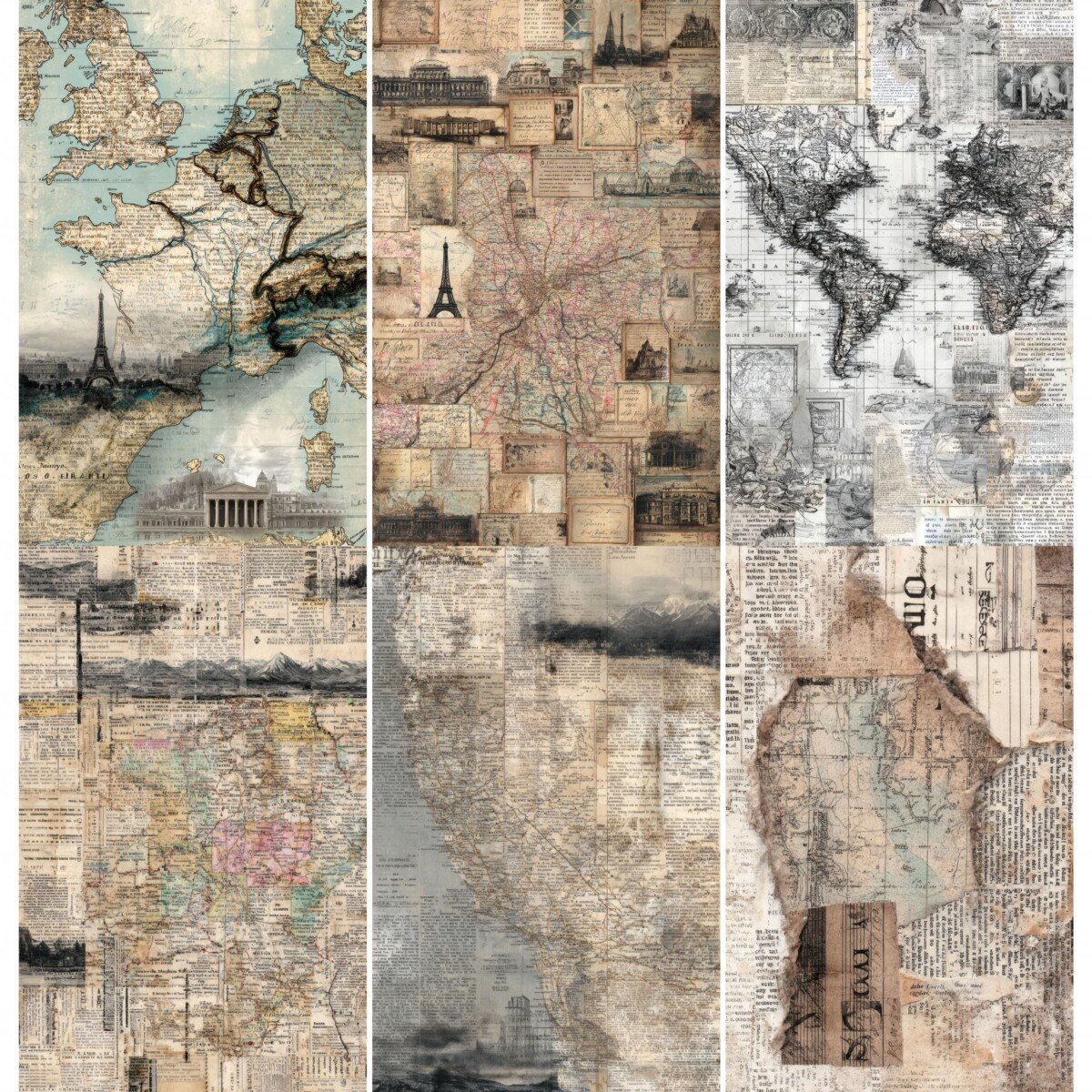 vintage preview 6 – Journal Pages