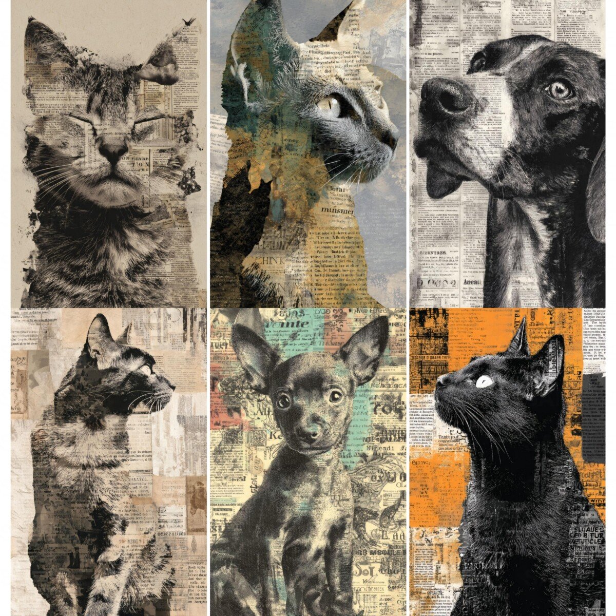 vintage preview 5 – Journal Pages