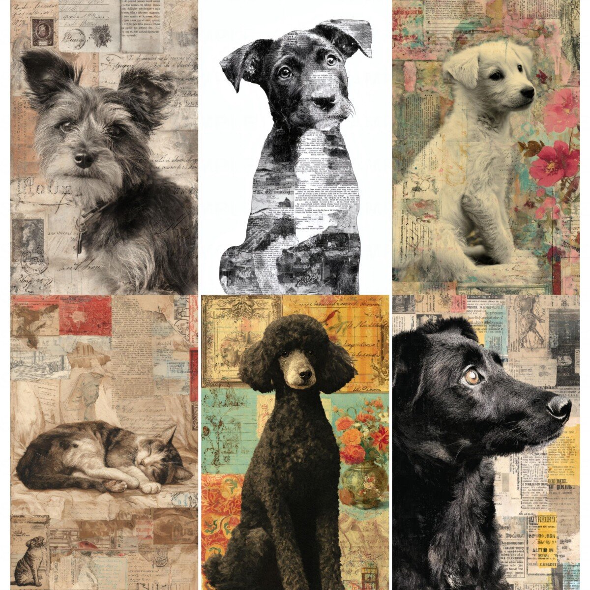 vintage preview 8 – Journal Pages