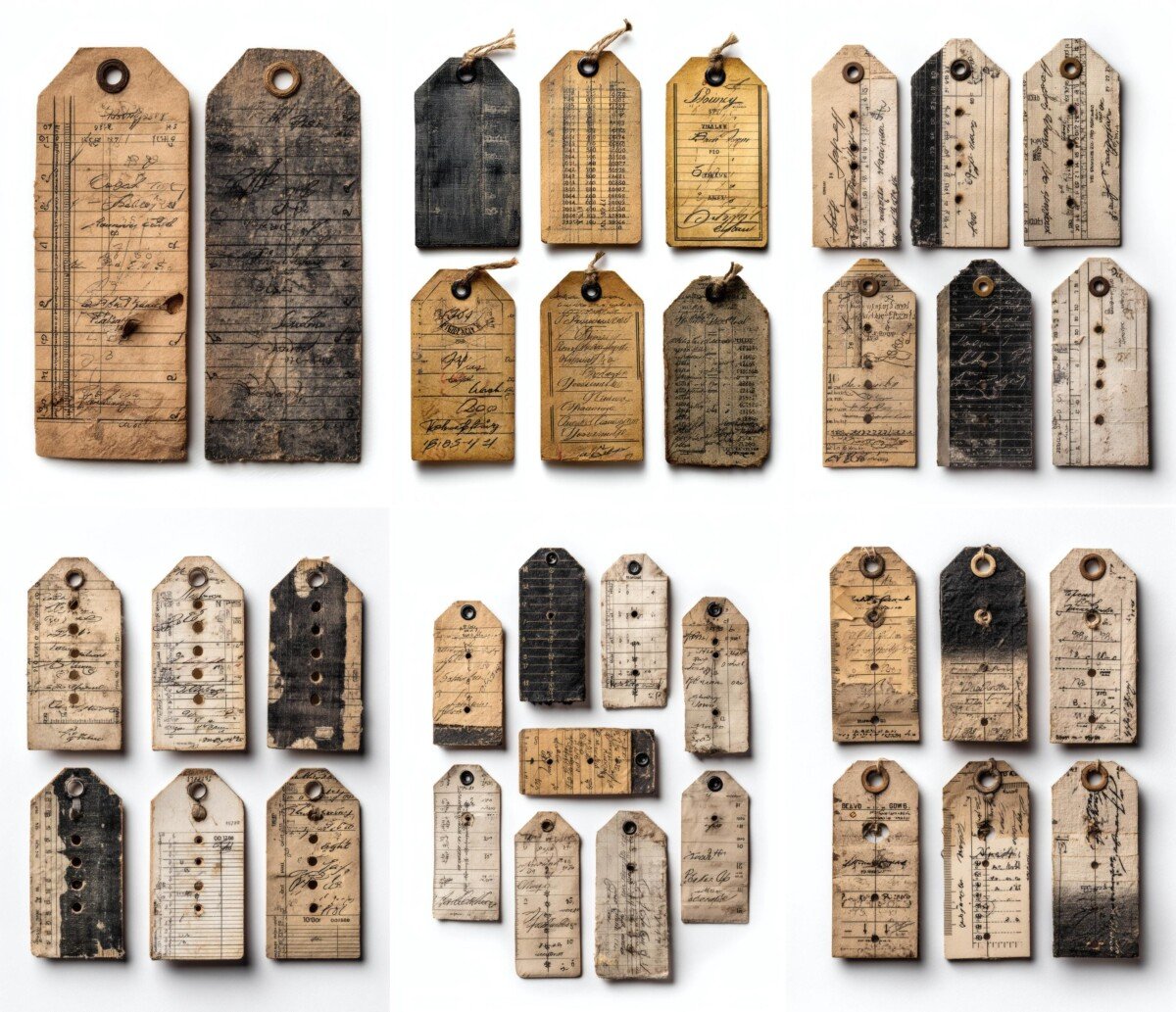 vintage preview 3 – Labels & Tags