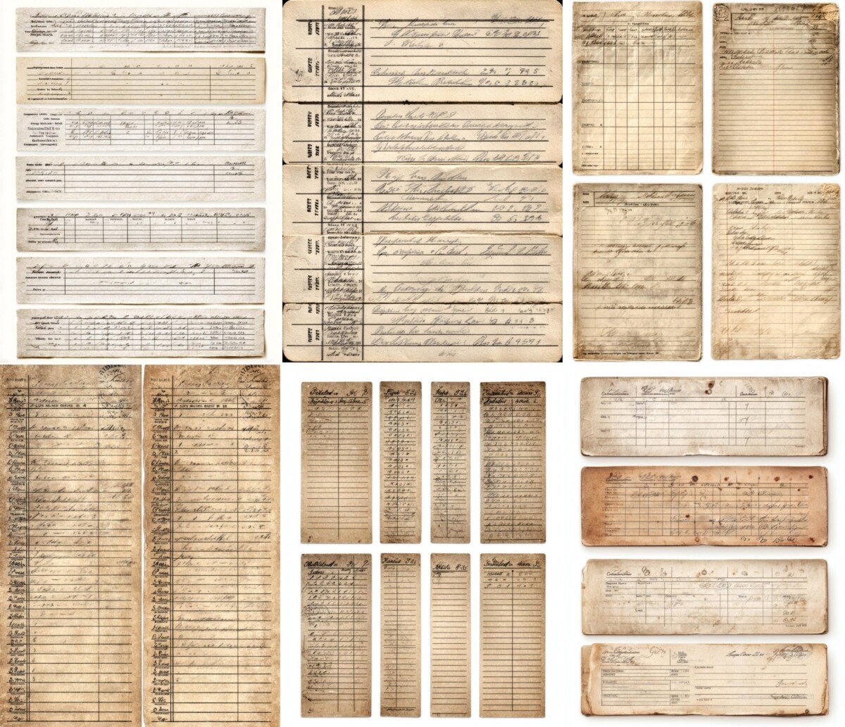 vintage preview 3 – Labels & Tags