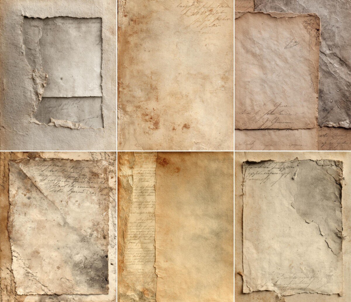 vintage preview 7 – Journal Pages