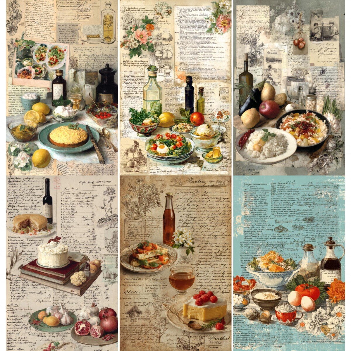 vintage preview 5 – Journal Pages