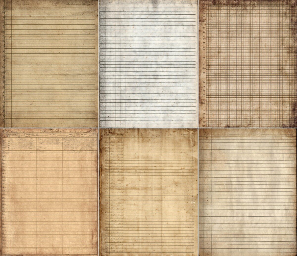 vintage preview 3 – Fussy Cuts
