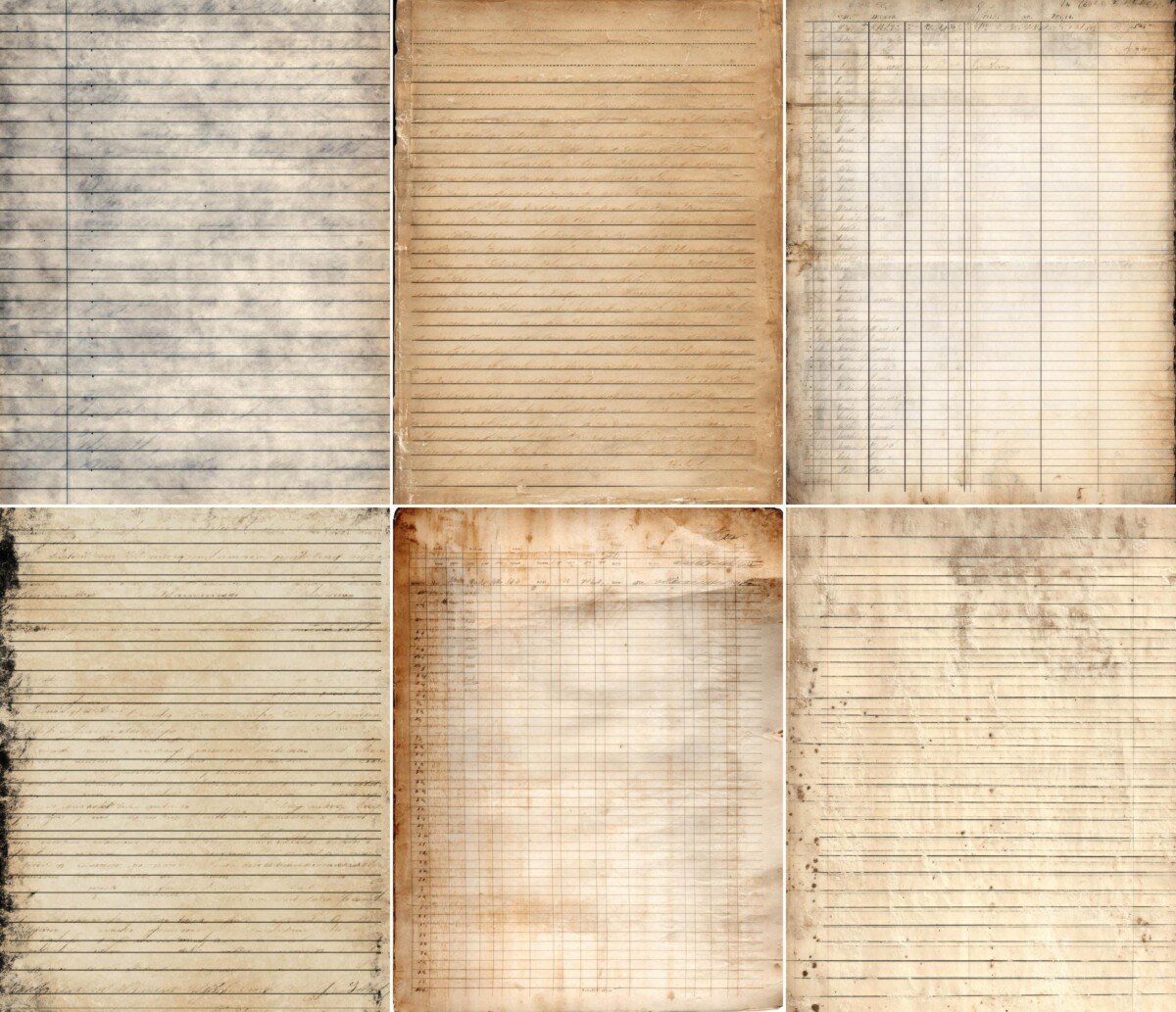 vintage preview 8 – Fussy Cuts