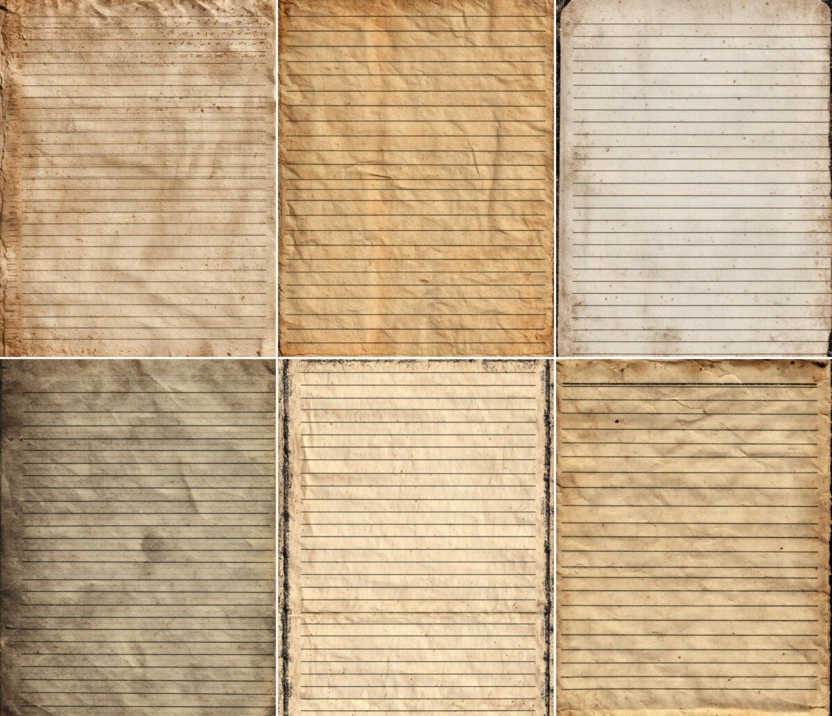 style – 60 's Style Lined Junk Journal 60 Kit