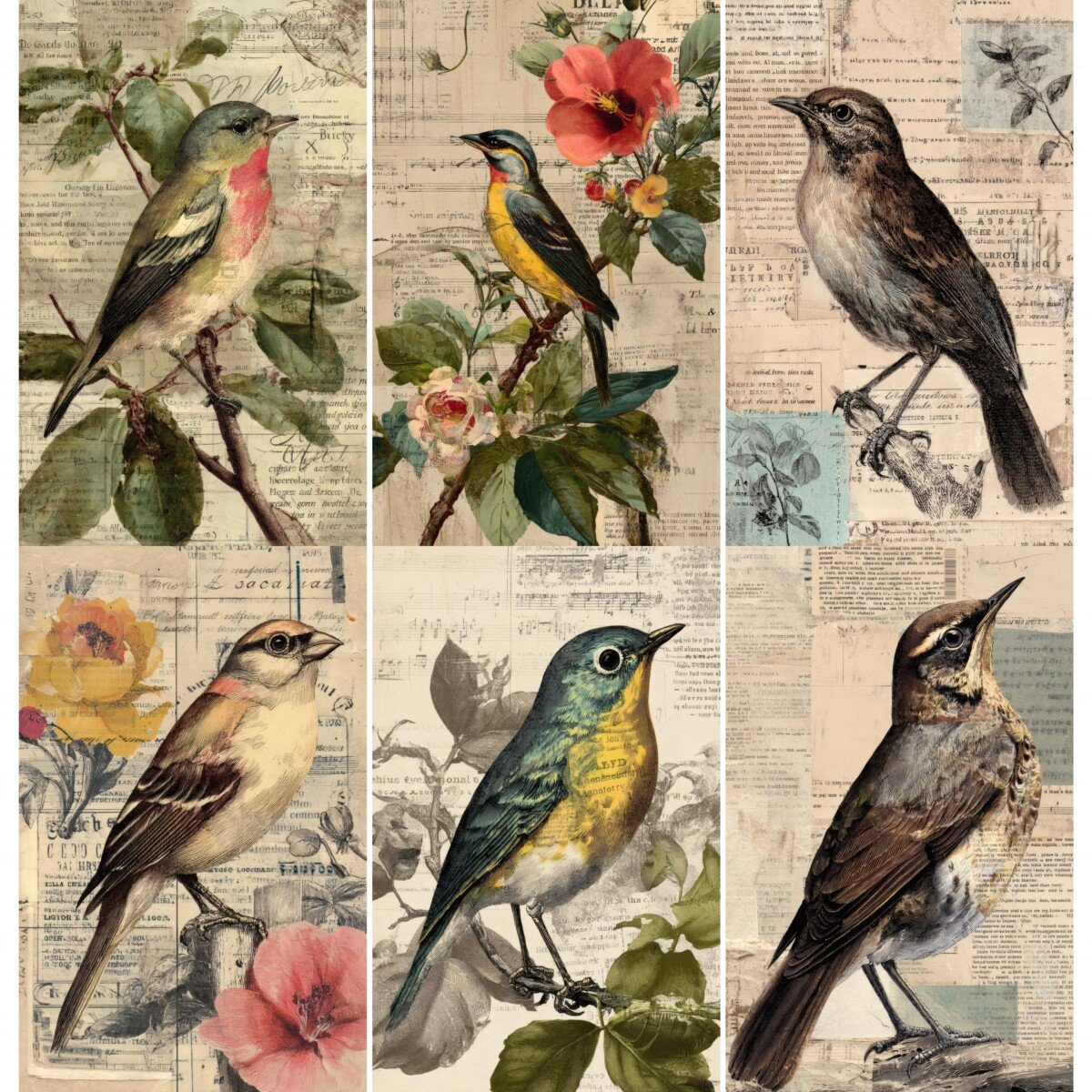 vintage preview 3 – Journal Pages