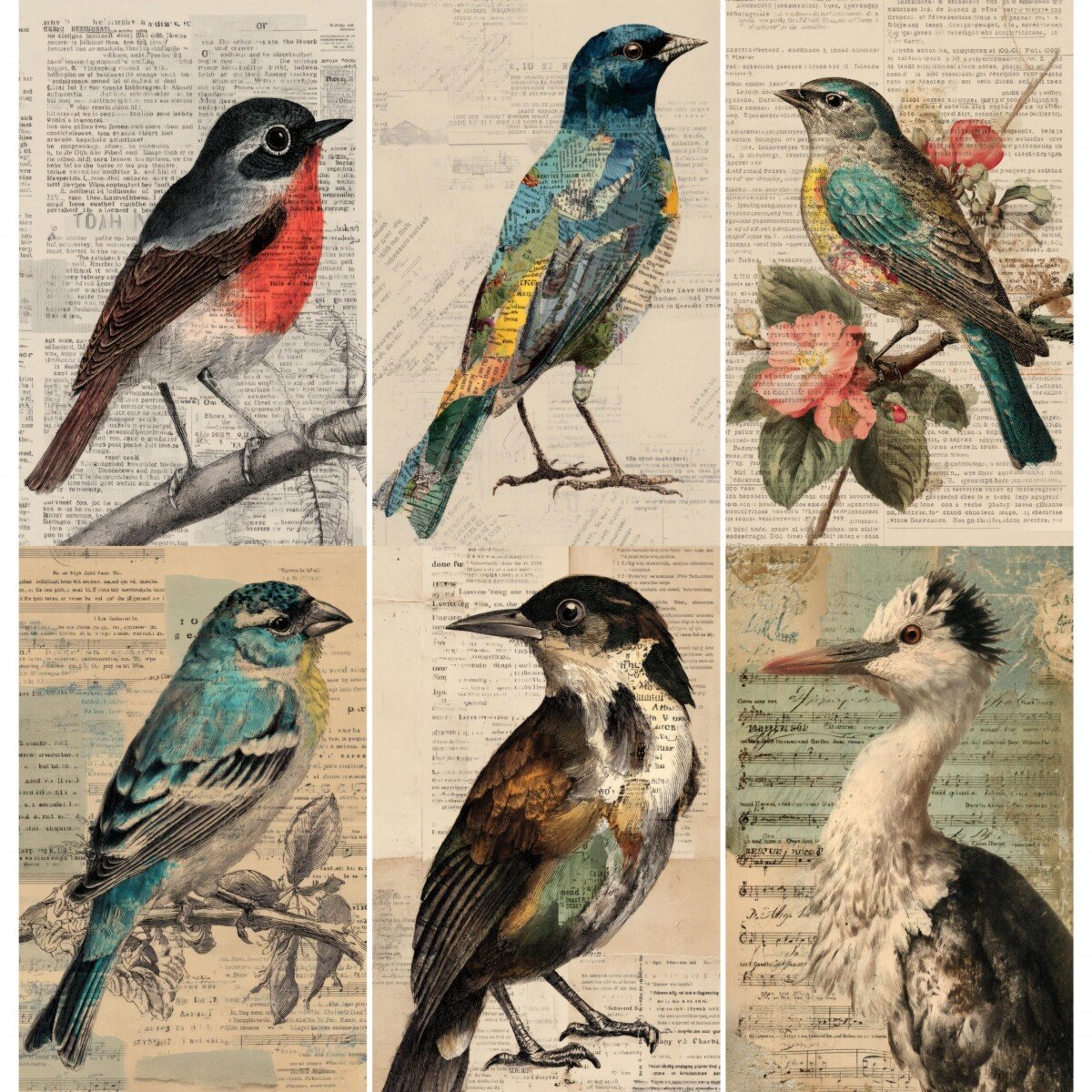 vintage preview 7 – Journal Pages