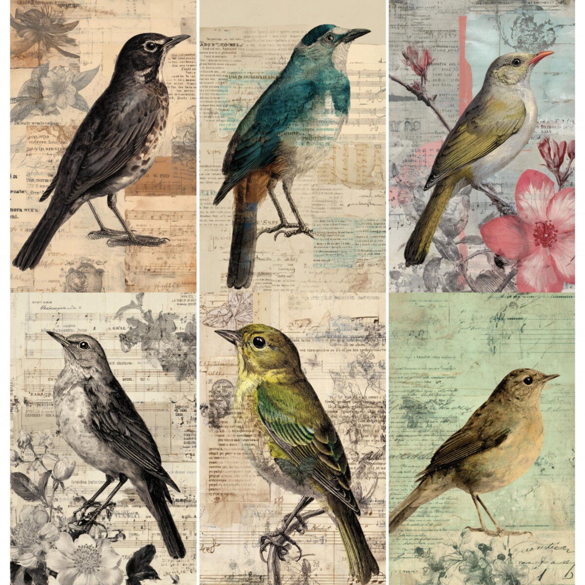 vintage preview 8 – Journal Pages