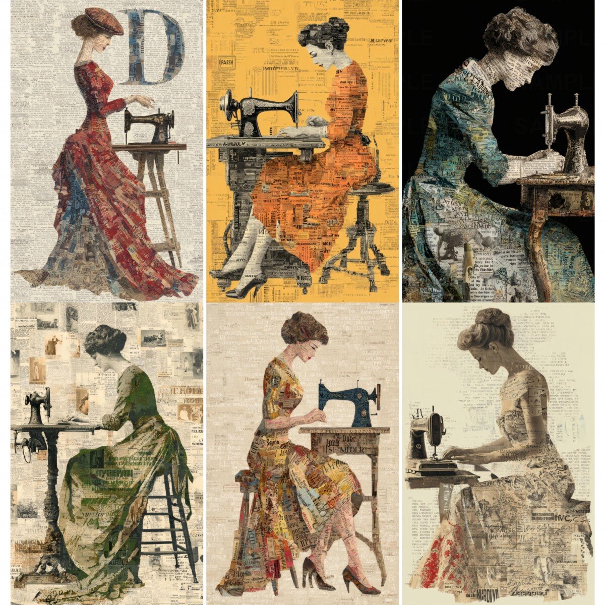 dressmaker preview 2 – Journal Pages