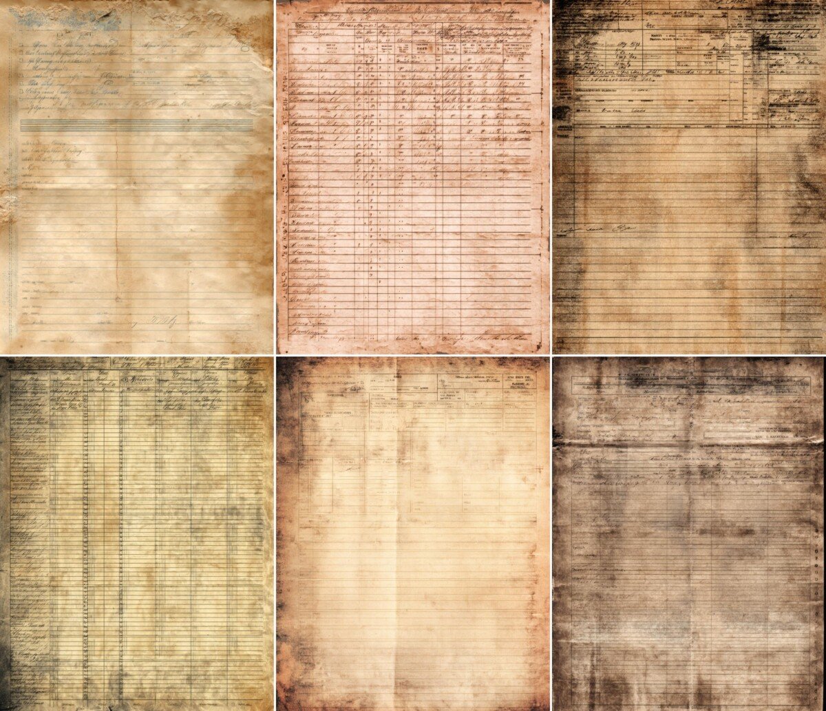 vintage preview 4 – Journal Pages