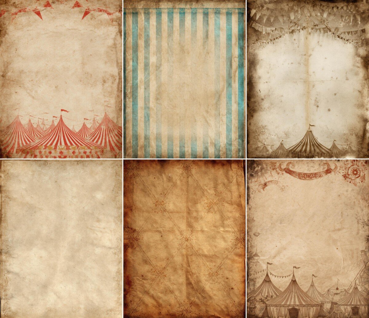 vintage preview 5 – Journal Pages