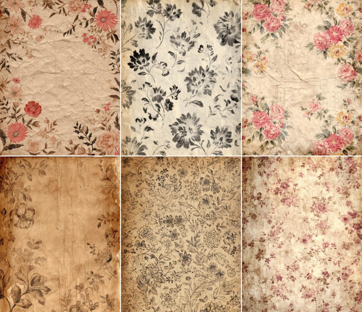 vintage preview 8 – Journal Pages