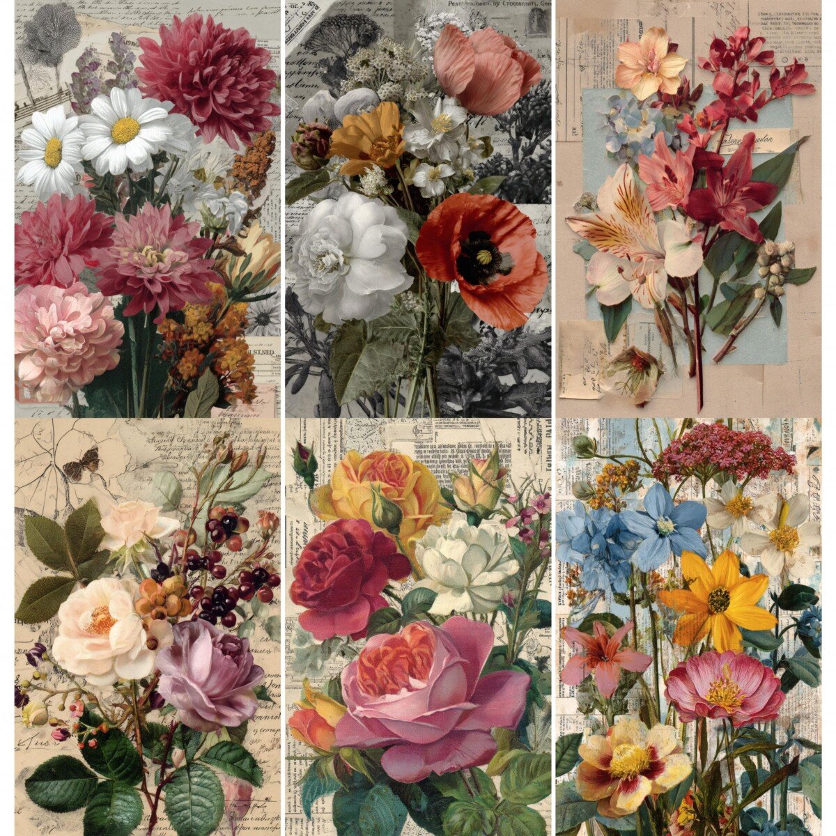 floral preview 8 – Journal Pages