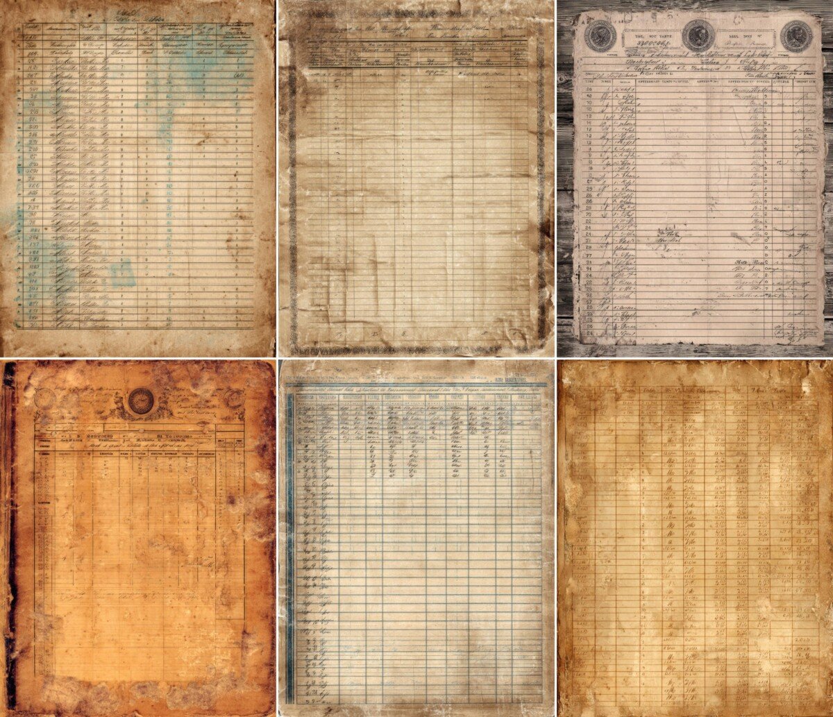 vintage preview 2 – Journal Pages