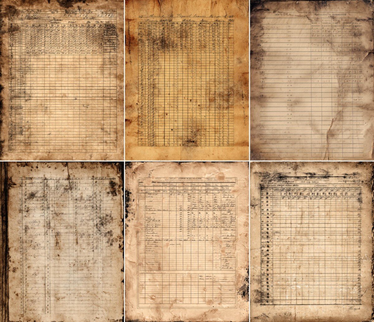 vintage preview 7 – Journal Pages