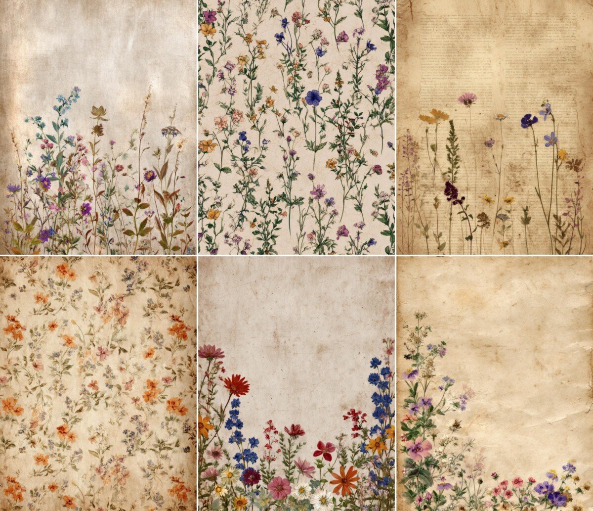 vintage preview 5 – Journal Pages