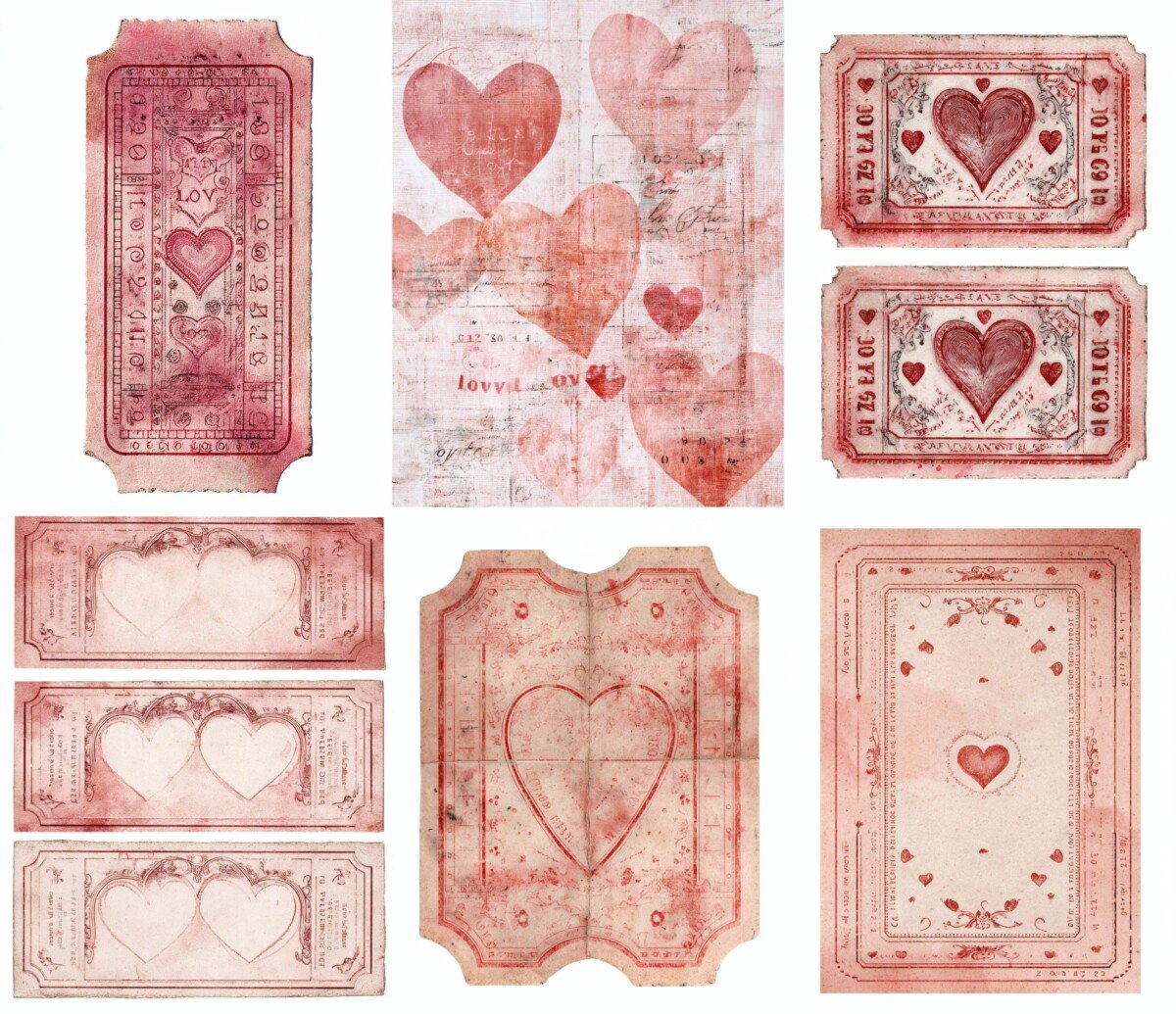 vintage preview 5 – Journal Pages