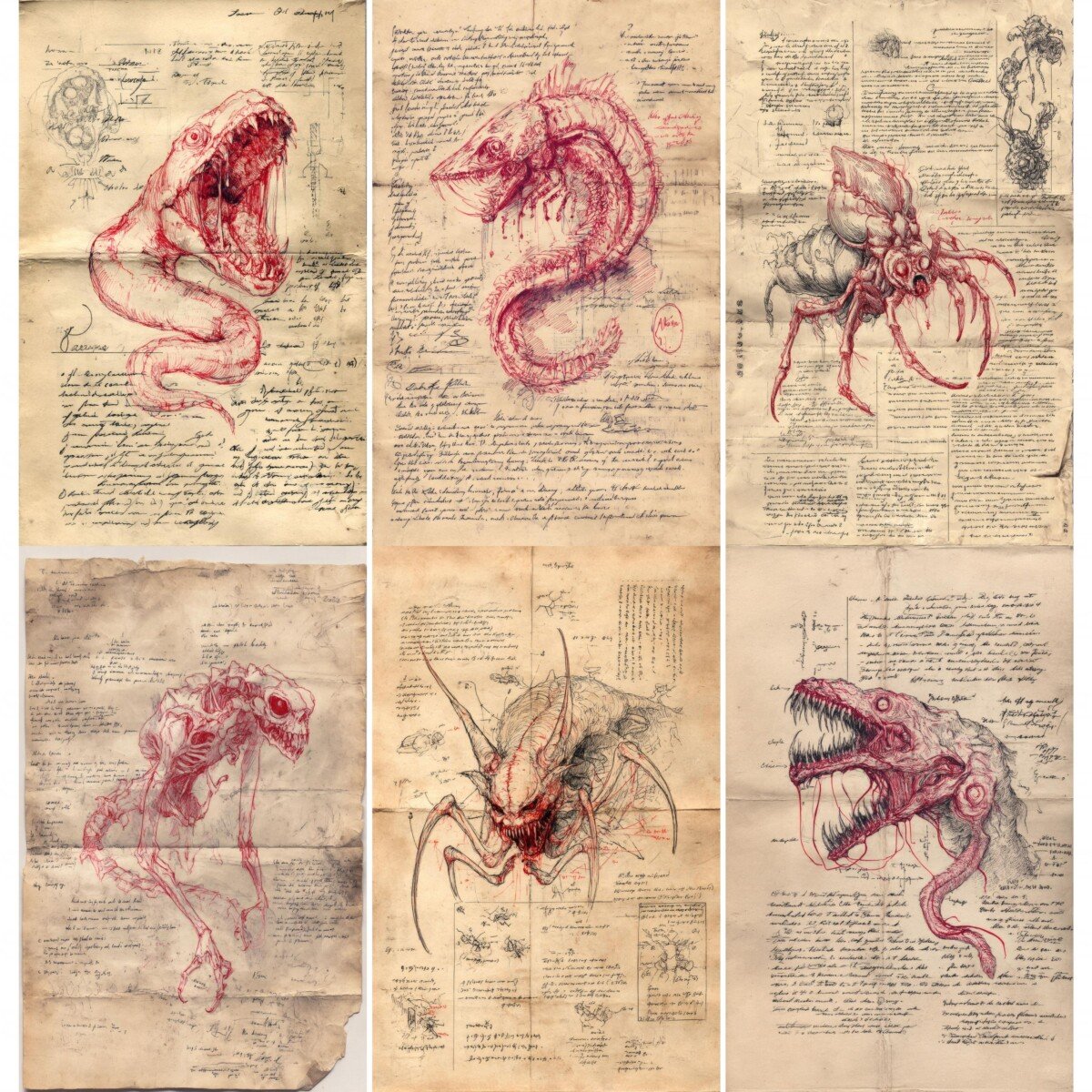 horror preview 6 – Journal Pages