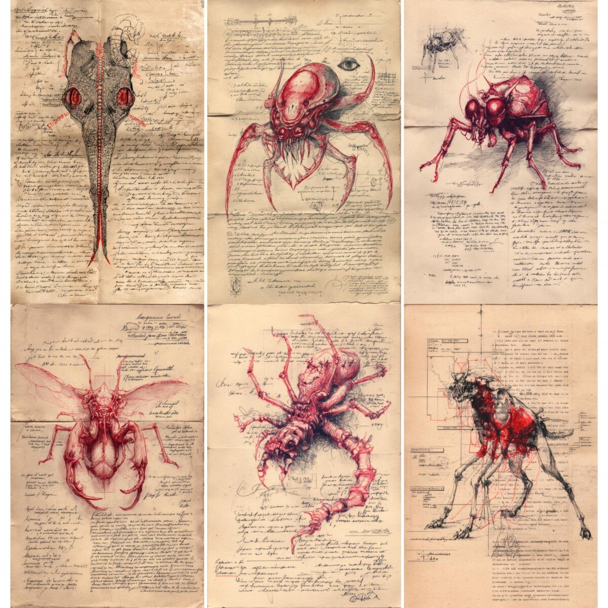 horror preview 5 – Journal Pages