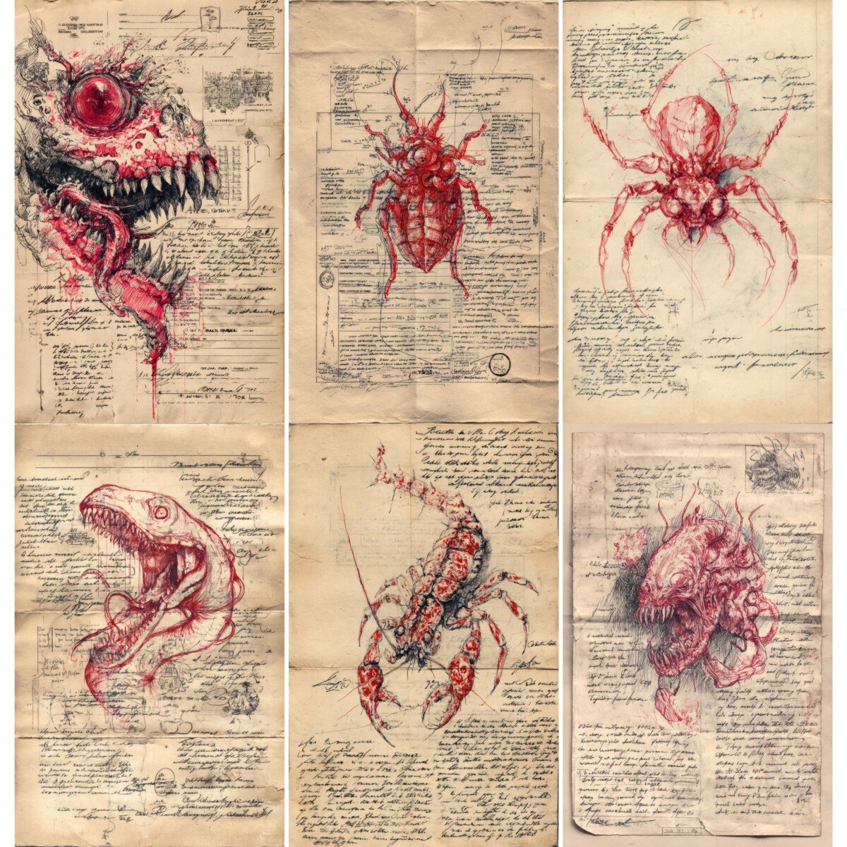 horror preview 7 – Journal Pages