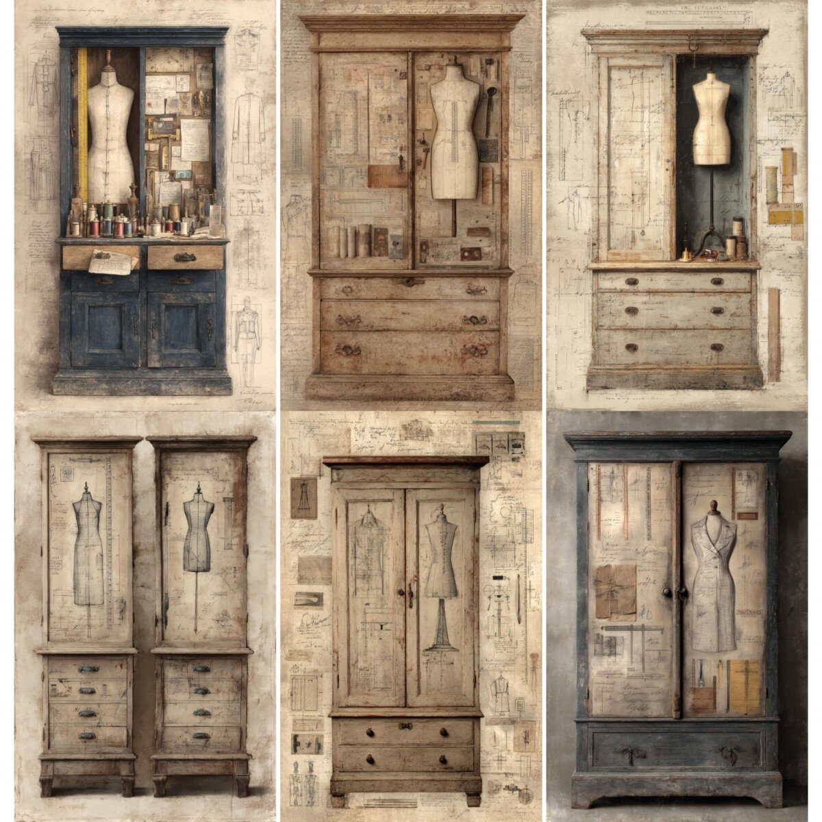 vintage preview 7 – Journal Pages